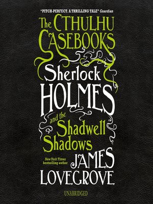 cover image of Sherlock Holmes and the Shadwell Shadows